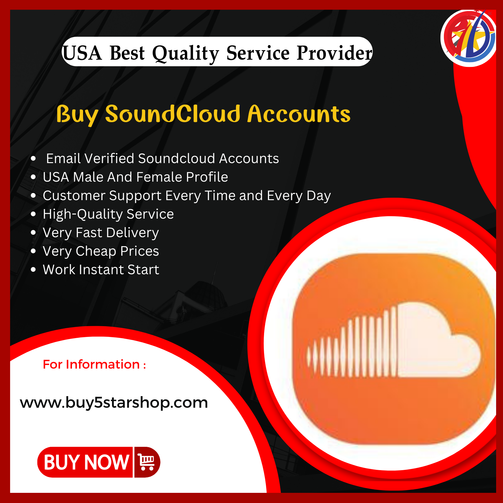 Buy SoundCloud Accounts