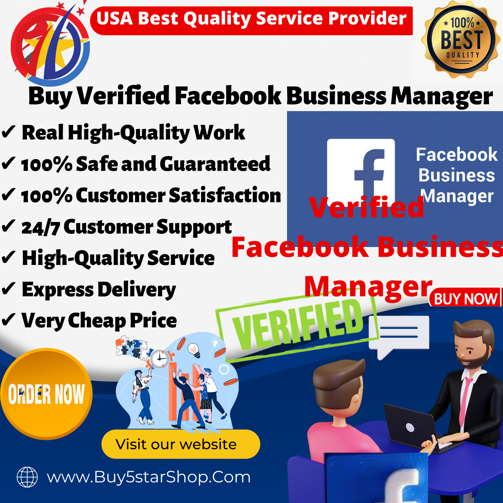 Buy Facebook Accounts And Verified Business Managers - Top 5 Websites  Updated