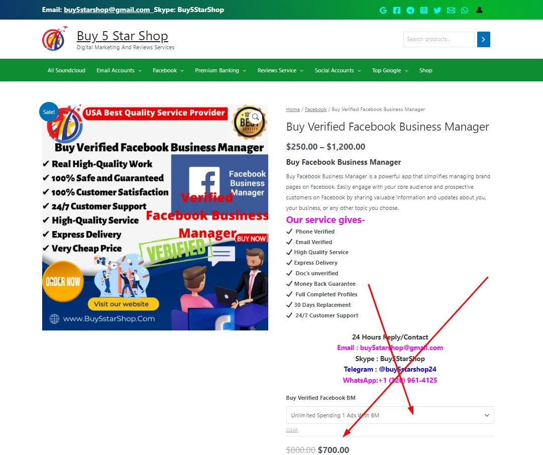 Buy Verified Facebook Business Manager