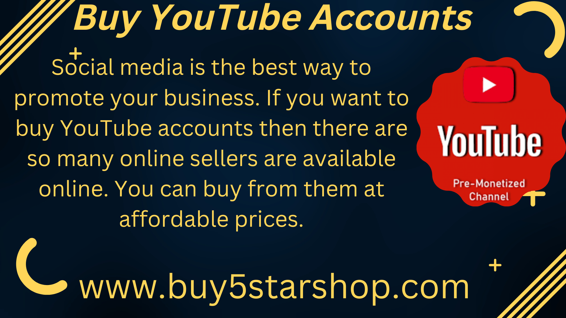 Buy YouTube Accounts 