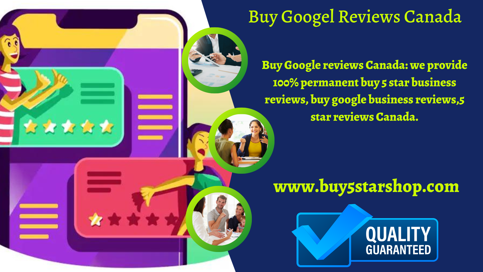 Buy Googel Reviews Canada