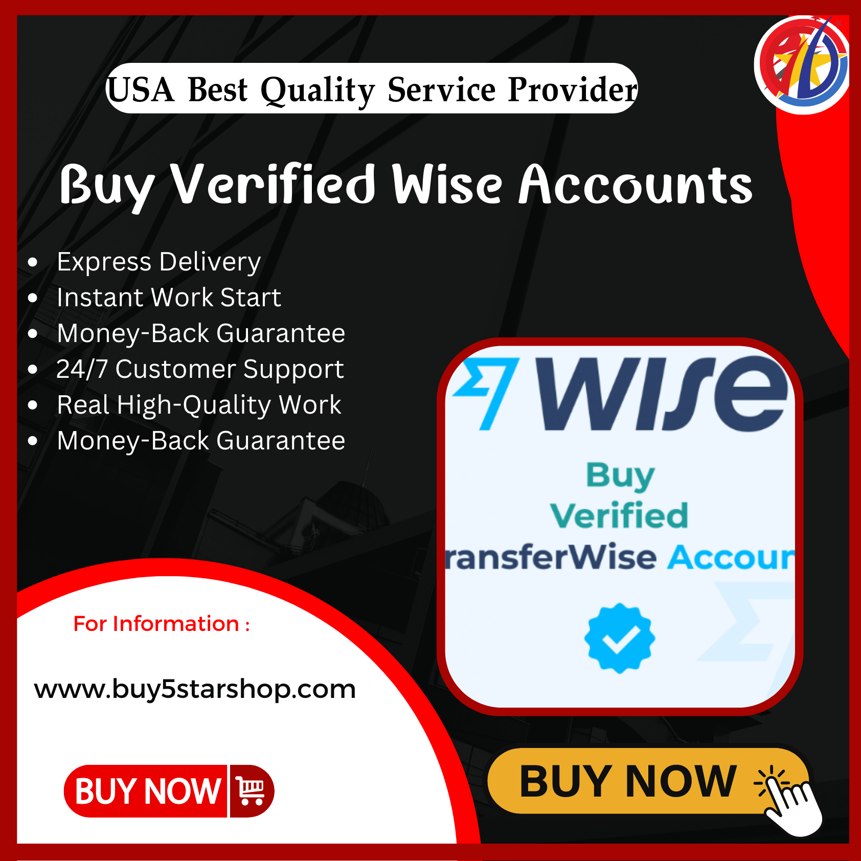 Buy Verified Wise Accounts - 100% Verified USA,UK Wise Accounts