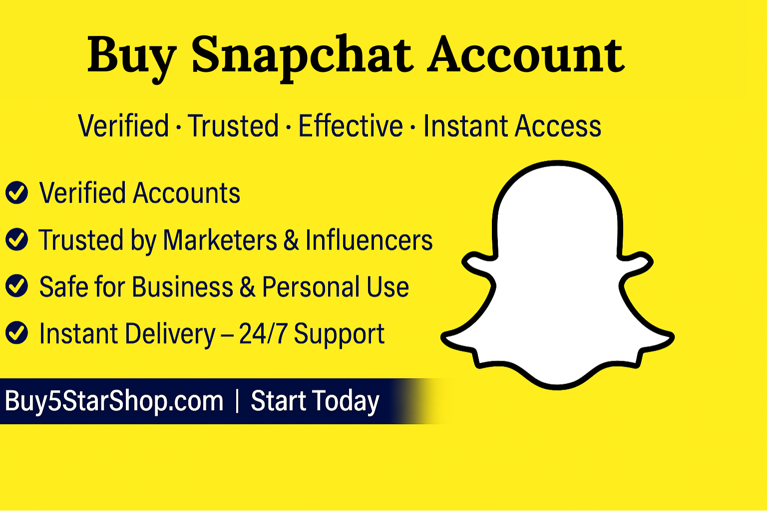 Buy Snapchat Account