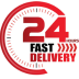 24-hour Delivery Guaranteed